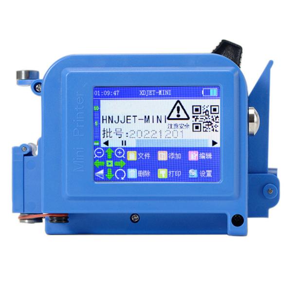 Quality 220V Mini Portable Handheld Inkjet Printer Date Printer Touch Screen Coding Machine Suitable for Small T-shirt Printers Labels for sale
