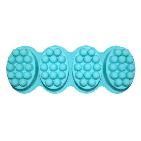 Quality Diy Handmade Eco Friendly 4 Cavity Silicone Soap Molds Customized for sale