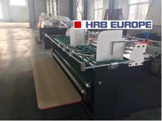 HRB-1100 Press Type Carton Folding And Gluing Machine 180*160mm Minimal Size