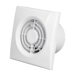 Hotels 120mm High Power Ceiling Mounted Exhaust Fan with LED Light and