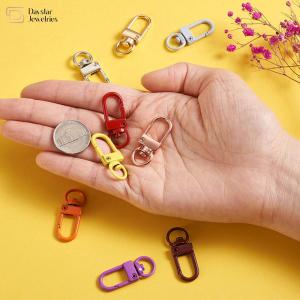 Colorful Metal Trigger Snap Hook Clip For Diy Bag Charms Keychain Zipper Pulls