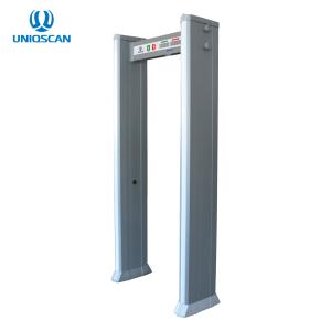 Wholesale Uniqscan 6 Zones 2000 Sensitivity With PVC Material IP65 Gray Walk Through Metal Detector from china suppliers