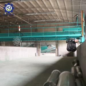 Double Screws Groove Compost Turning Machine for Organic Materials Fermentation