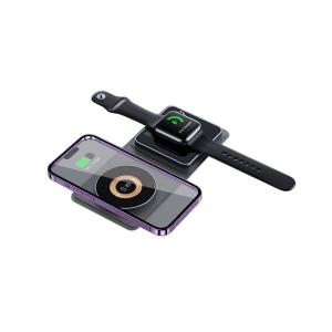 Smart Phone Foldable Wireless Charging With Over-heat Protection And Customized