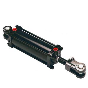 Double Acting Clevis Mount Hydraulic Cylinder Steel Welded For Construction