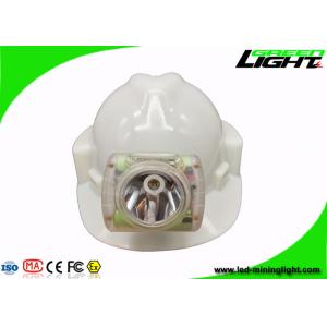 Rechargrable 6.8Ah Miners Cap Lamps Cordless Portable With Three Level Light