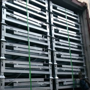 C07：Collapsible Storage Folding Stacked Warehouse Steel Metal Wire Mesh Pallet