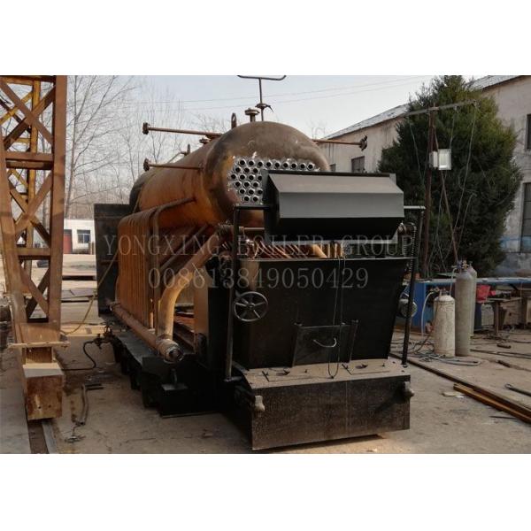 Horizontal Coal Fired Steam Boiler , Single Drum Industrial Biomass Boiler 1-20 T/H