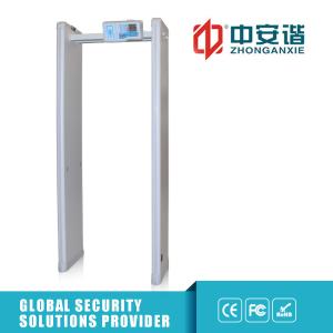 Wholesale 400 Sensitivity Door Frame Metal Detector , 6 Zones Walk Through Metal Detector from china suppliers
