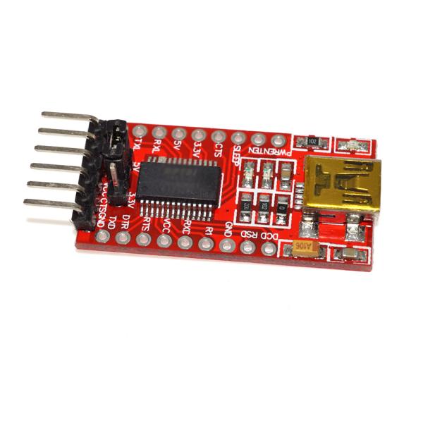 Quality 3.3V 5.5V Sensors For Arduino Mini USB FTDI FT232RL USB to TTL Serial Adapter Module for sale