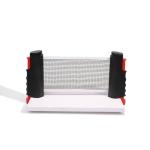 High Class Ping Pong Table Net PE Plastic Material Three Colors With Elastic