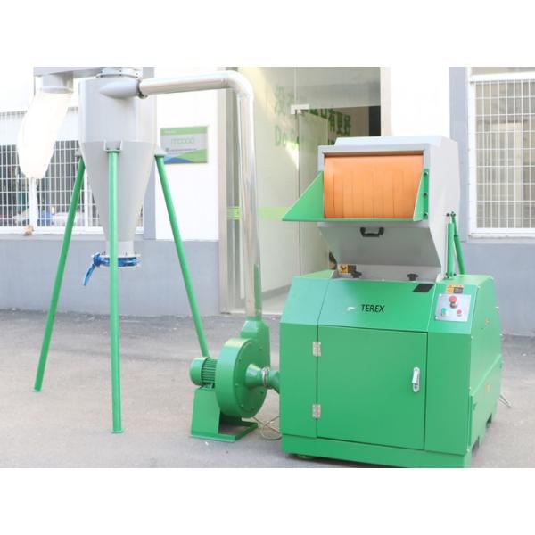 Terex Made Waste Recycling Grinding Hollow Container Plastic Crusher