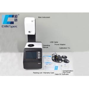 Open Measurement Area Vertical Haze Measurement Instrument Transmittance Haze