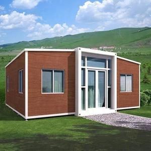 Contemporary Design Style Foldable Prefab Container Homes 40ft Folding Living