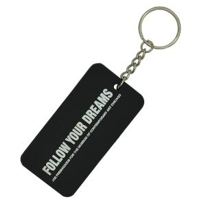 3D Soft Flexible 3 Inches PMS Color PVC Key Chain