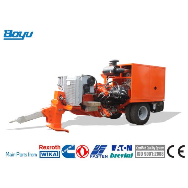 239kw 320hp Transmission Line Stringing Equipment Electric Puller Machine Water