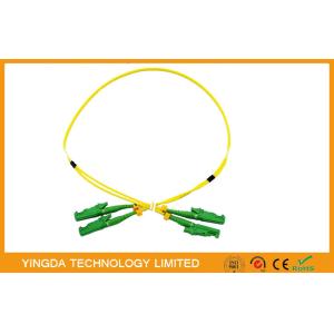 Wholesale CATV &amp; CCTV FTTH 100% Test APC Optical Fiber Jumper , E2000 Patch Cord from china suppliers