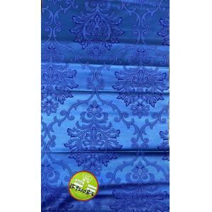 Blue Waterproof Polyester Compression Tricot Fabric For Mattress