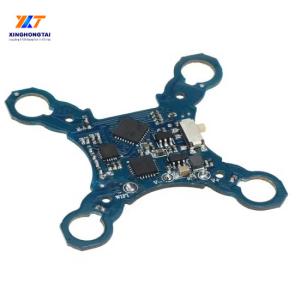 Fast Turnaround Quick Turn PCB Assembly with OSP Surface Finish and 0.1mm Hole