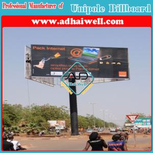 Three Sided Hot-DIP Galvanized Structure Advertising Billboard