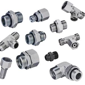 OEM DIN Tube Fittings Bsp Thread Stud Ends with O-Ring Sealing 1cg Hydraulic