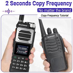 Baofeng UV-25 Air Band Walkie Talkie Wireless Copy Frequency NOAA Type-C Charger