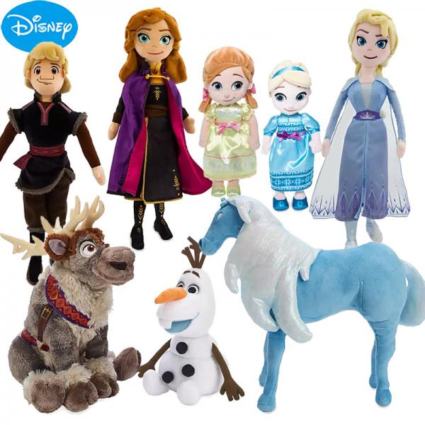 Quality Frozen 2 Original Disney Cartoon Plush Toys Soft Toys 18inch for sale