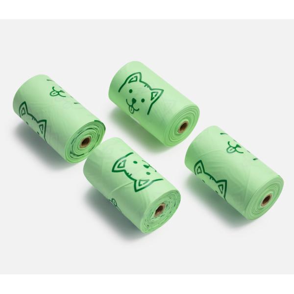 Factory Customized Eco friendly cornstarch compostable biodegradable dog poop