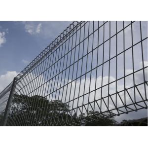 Commercial Metal Security Fencing , Welded Wire Mesh Fencing Simple Structure