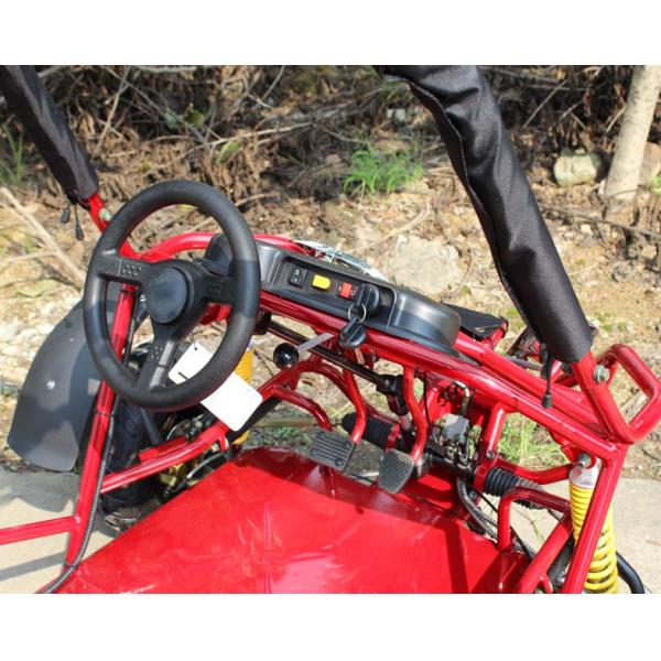 Single Cylinder Horizontal Type Adult Go Kart Air Cooler With Aluminum Alloy Rims