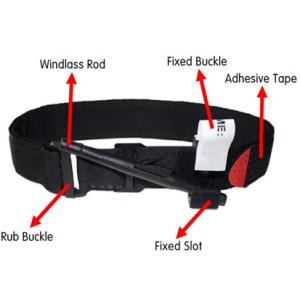 Durable CAT Emergency Medical Tourniquet Sturdy Snap On Safety Closure