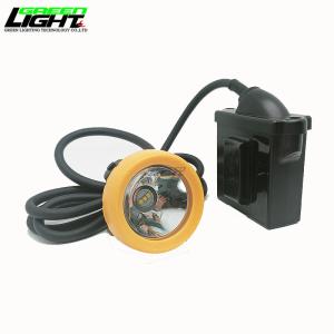7.8Ah Rechargeable Mining Hard Hat Lights 12000Lux Corded Cap Lamp