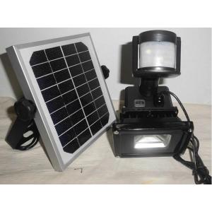 Energy saving IP65 waterproof pir motion sensor 10W outdoor solar led flood