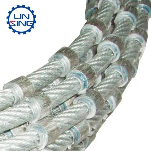 7.3 8.3mm Diamond Wire Saw for Granite Marble Block Squaring and Profiling
