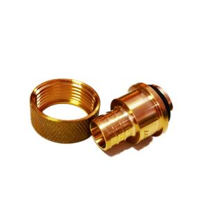 Male thread Lead Free Brass Fitting For Pipe Using CNC