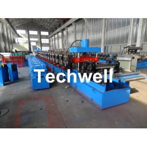 High Frequency PLC Control C / Z Purlin Roll Forming Machine , C Channel Roll