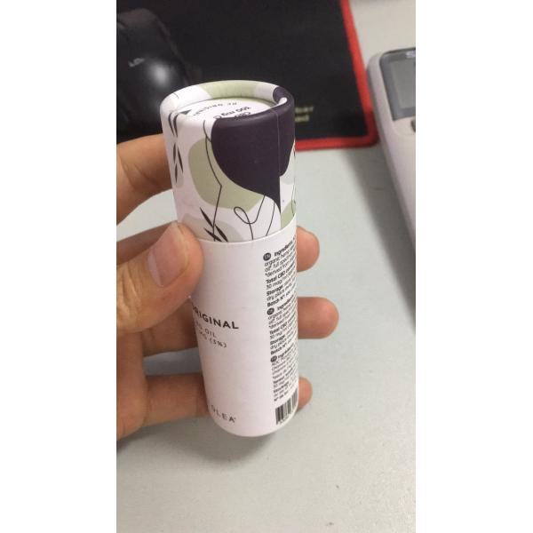 Biodegradable Kraft Paper Tube Packaging For Cosmetic Products