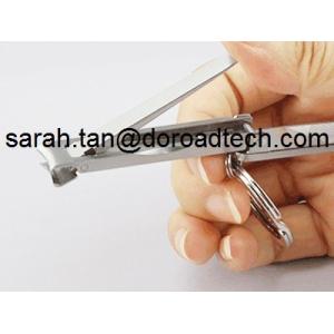 New Design Wholesale Real Nail Cutter USB Flash Drives, Metal Portable USB