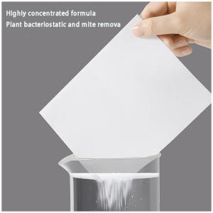 Portable Clothes Washing Sheets Bubble Wrap Powerful Decontamination And