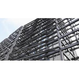 Bolt Concection Easy Install Prefabricated Steel Frame Automatic Car Parking