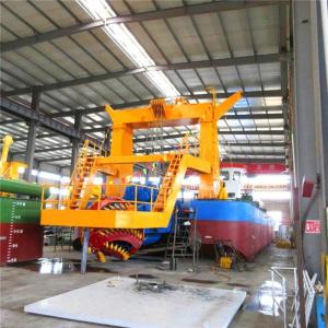 Diesel Engine Amphibious Cutter Suction Dredger with Hydraulic Winch and Spud