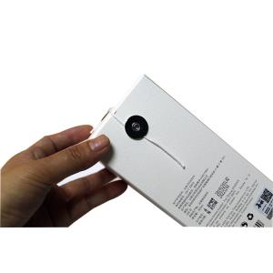 Recycled Paperboard Packaging Box With String And Button Closure , Paperboard