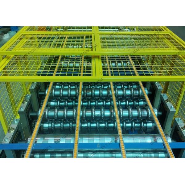 Hydraulic Plc Control Metal Roofing Machine , Metal Wall Panel Machine