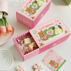 Custom Printed Spring Dessert Box with Pull-Out Drawer