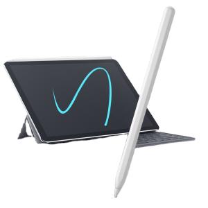 Silver / White Custom Color Active Stylus Pencil Compatible With Ipad