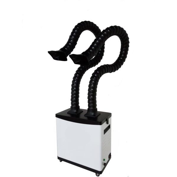 200W Portable Welding Fume Extractor Double Arms For Purifying Air CE Certificat