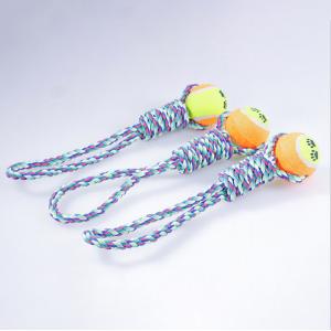 Teeth Cleaning Pet Dog Toy , Cute Puppy Doll With Chew Rope 32CM Height