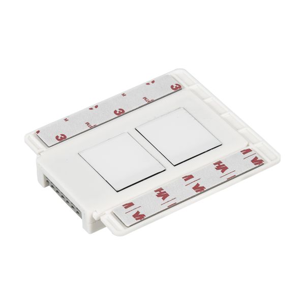Two Keys Led Mirror Touch Switch , 5000mA Touch Sensitive Light Switch