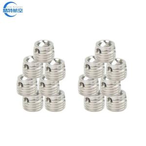 500pcs/bag M2 M2.5 M3 M4 M5 M6 Self Tapping Thread Insert with Cutting Slot and