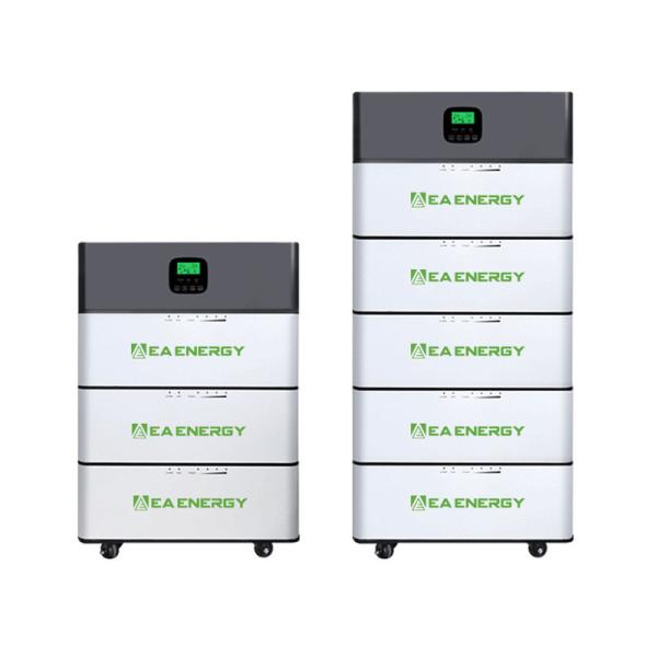 Solar 48V 500Ah 25kw Home Battery Storage System Stacked Off Grid